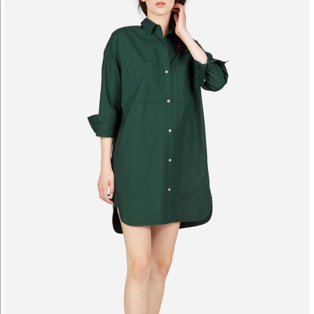 EVERLANE The Cotton Shirtdress